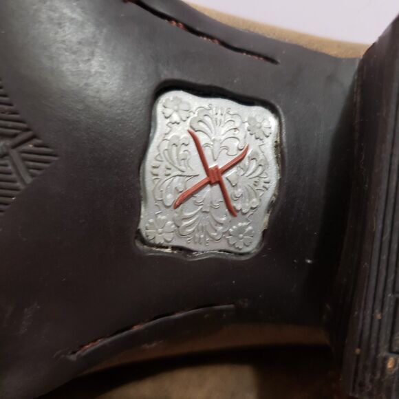 Twisted X Sz 9.5 B  Women's Western Cowgirl Leather Boots - Picture 8 of 10